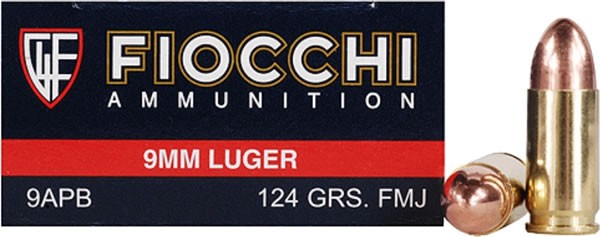 FIO 9MM LUGER 124 FMJ 50 - Win Repeating Arms Promotion